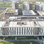 the construction site of the XIong'an branch of Beijing-based Xuanwu Hospital in Xiong'an New Area, north China's Hebei Province, September 30,2023. /Xinhua